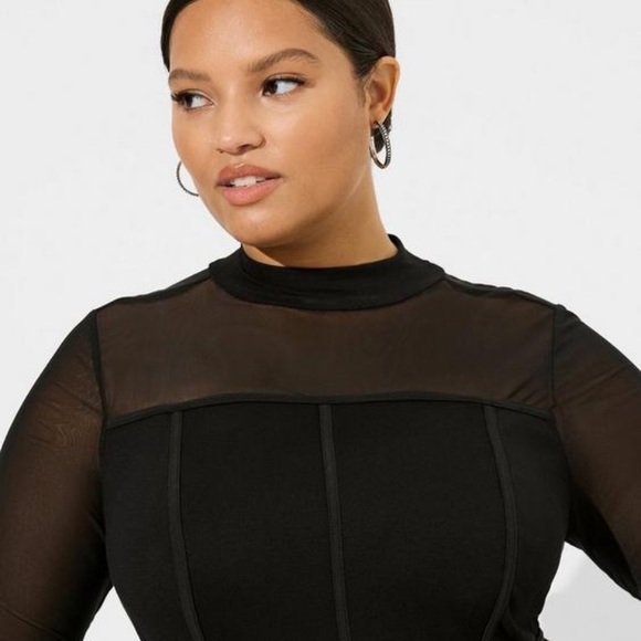 Torrid mesh top - Picture 3 of 6